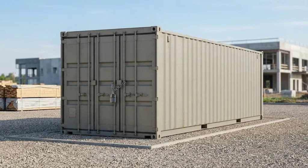 40ft storage container from our San Marcos fleet